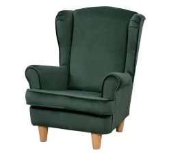 Children's Velvet Wingback Chair