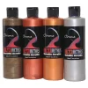 Chroma Molten Metals Acrylic Metallic Paints 4x250ml