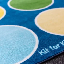 Circles Rectangular Placement Carpet