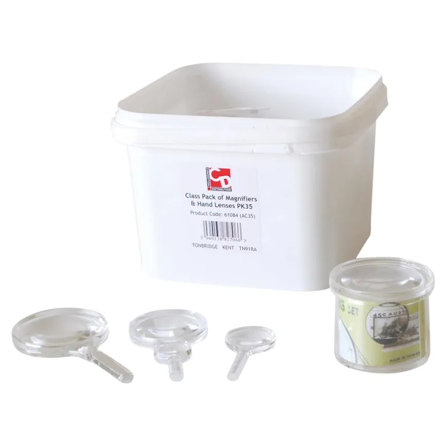 Class Pack of Magnifiers 35pk