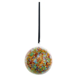 Clear Fillable Acrylic Christmas Baubles 65mm 12pk