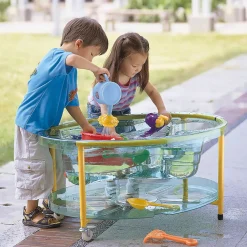 Clear Sand and Water Tray Table