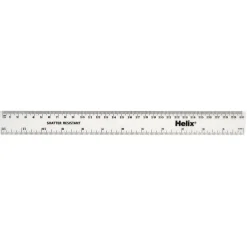 Clear Shatter Resistant 30cm Rulers 100pk