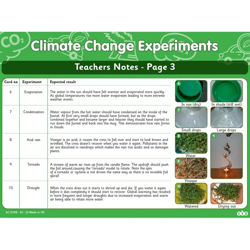 Climate Change Experiments