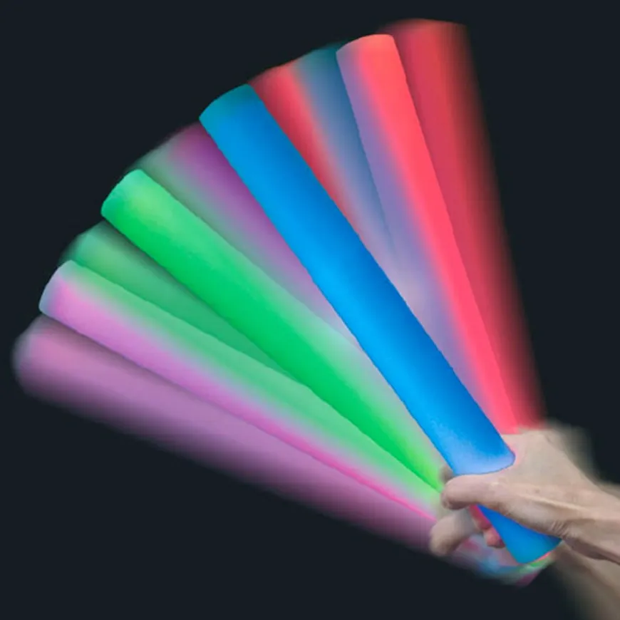 Colour Changing Foam Batons 6pk