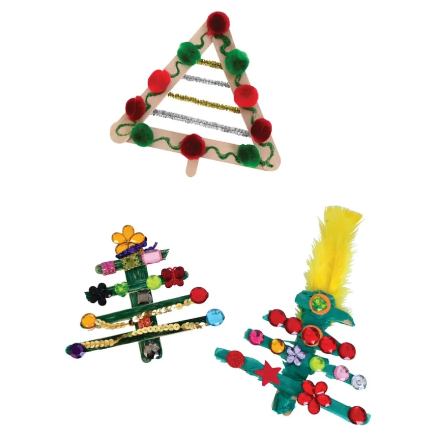 Coloured Craft Lolly Sticks
