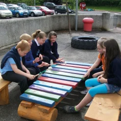 Coloured Giant Outdoor Xylophone