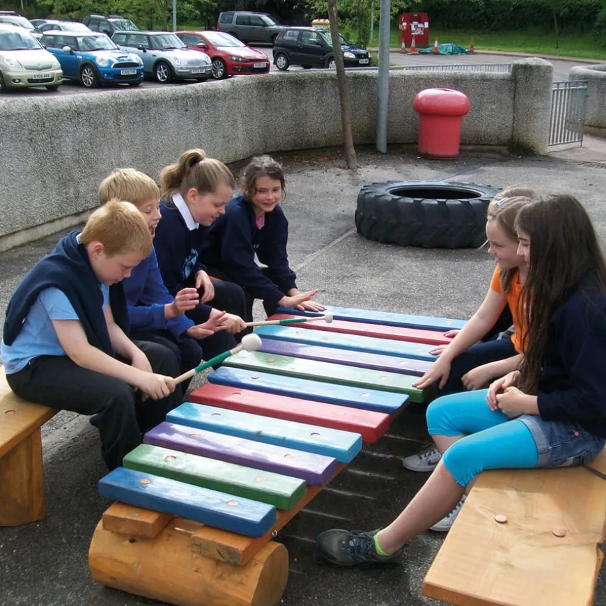 Coloured Giant Outdoor Xylophone