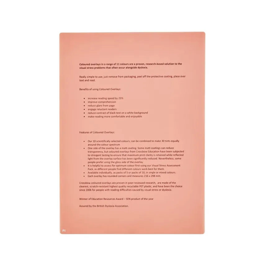 Coloured Page Overlays 16pk