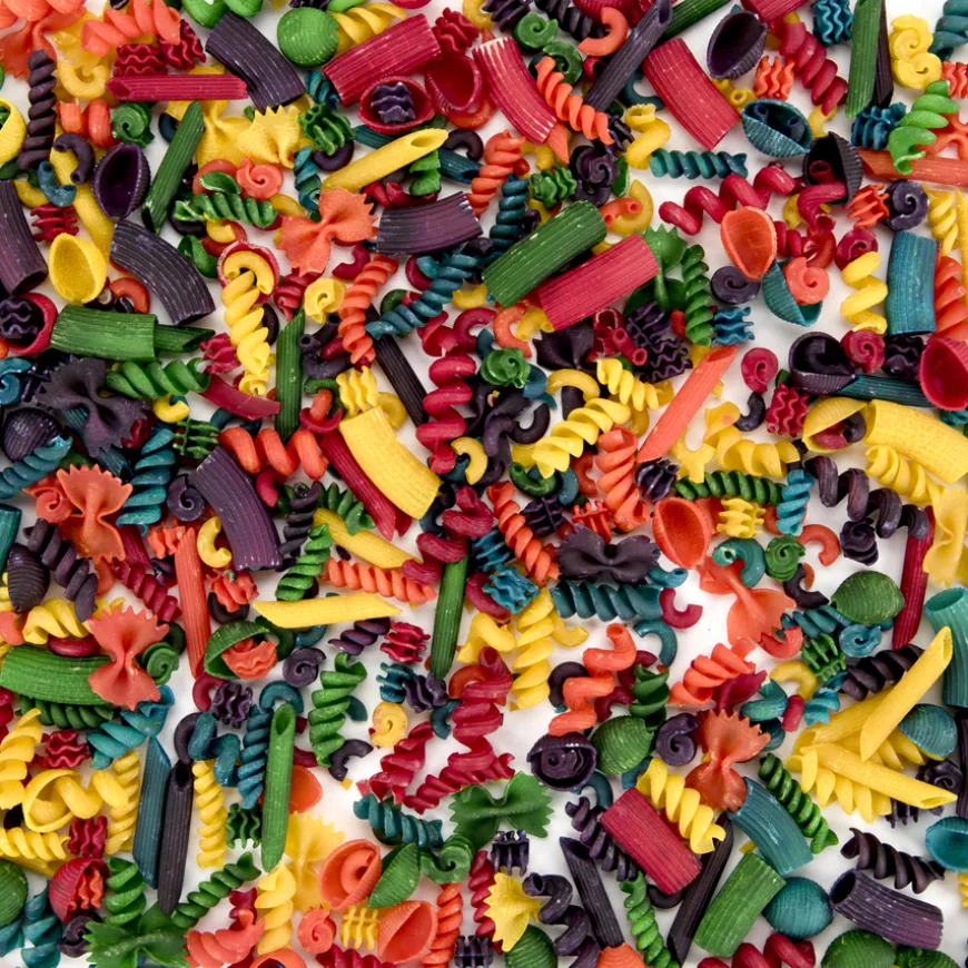 Coloured Pasta Shapes Assorted 454g