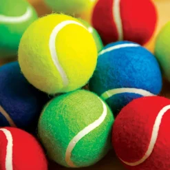 Coloured Play Tennis Balls 12pk
