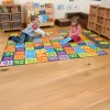 Colourful 1-100 Felt Number Tiles