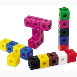 Colourful Snap Counting Cubes 1000pcs