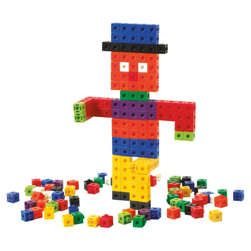 Colourful Snap Counting Cubes 1000pcs