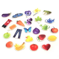 Colour Sorting Shopping Bags and Objects
