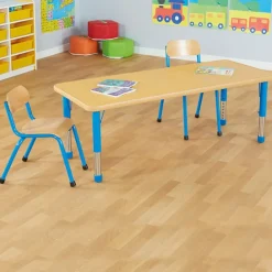 Copenhagen Height Adjustable Rectangular 8 Seater Table