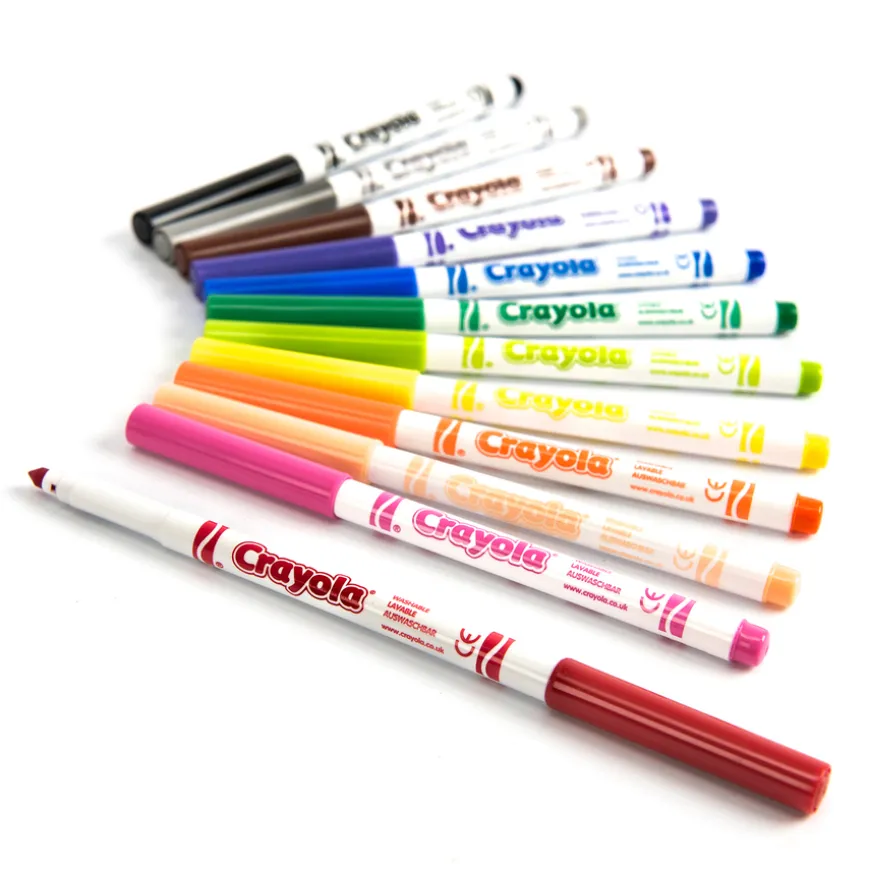 Crayola Supertips Colouring Pens Assorted 144pk