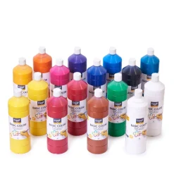 Creall Ready Mixed Paint Assorted 1l 16pk