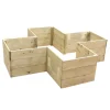Cross Shaped Grow Bed