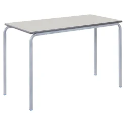 Crush Bent PU Edge Rectangular Table
