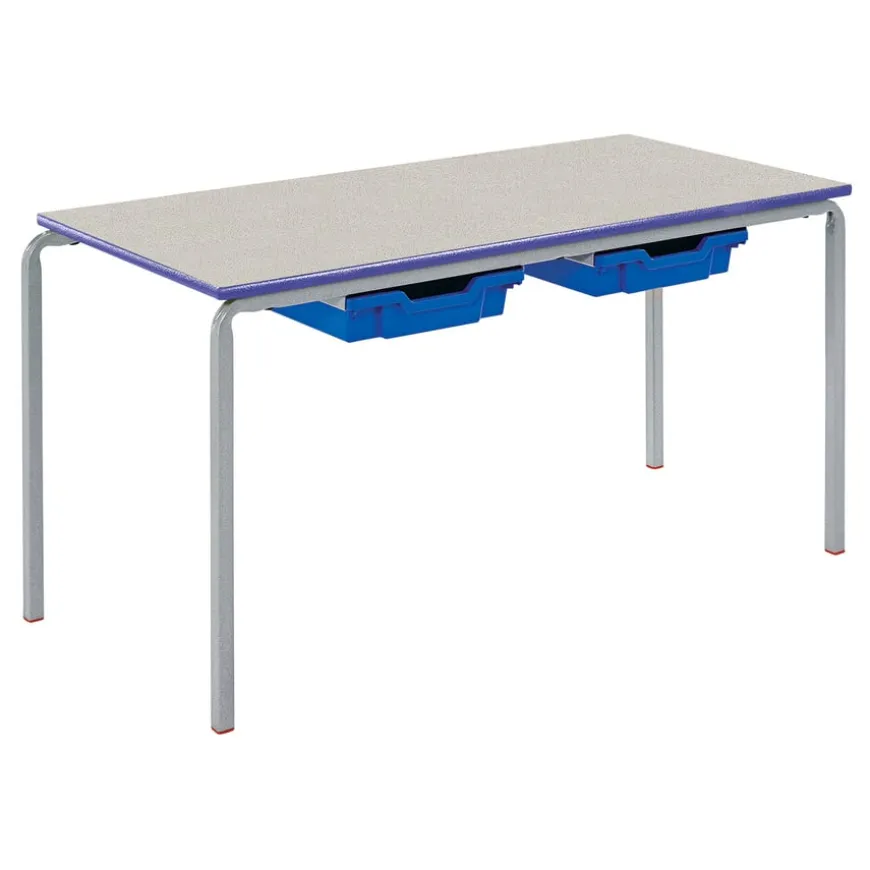 Crush Bent Rectangular Tray Table L1100mm