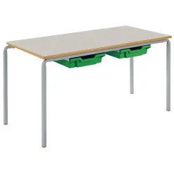 Crush Bent Rectangular Tray Table L1100mm