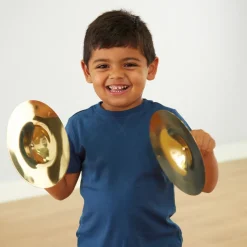 Cymbals with Handles