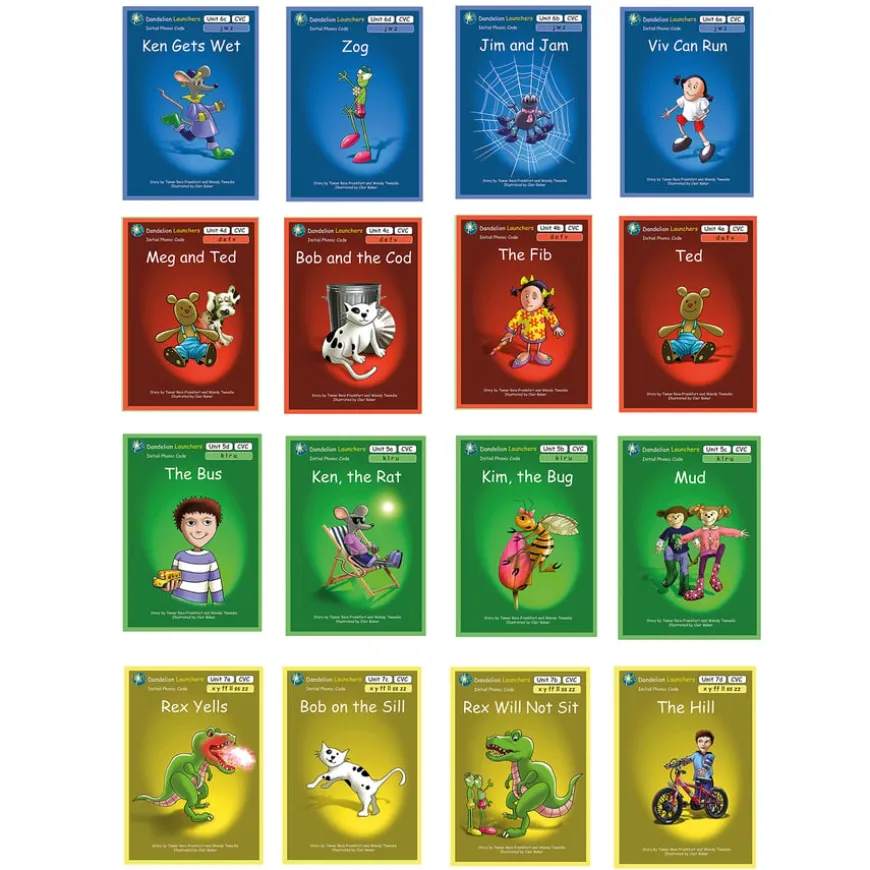 Dandelion Launchers Phonics Decodable Books