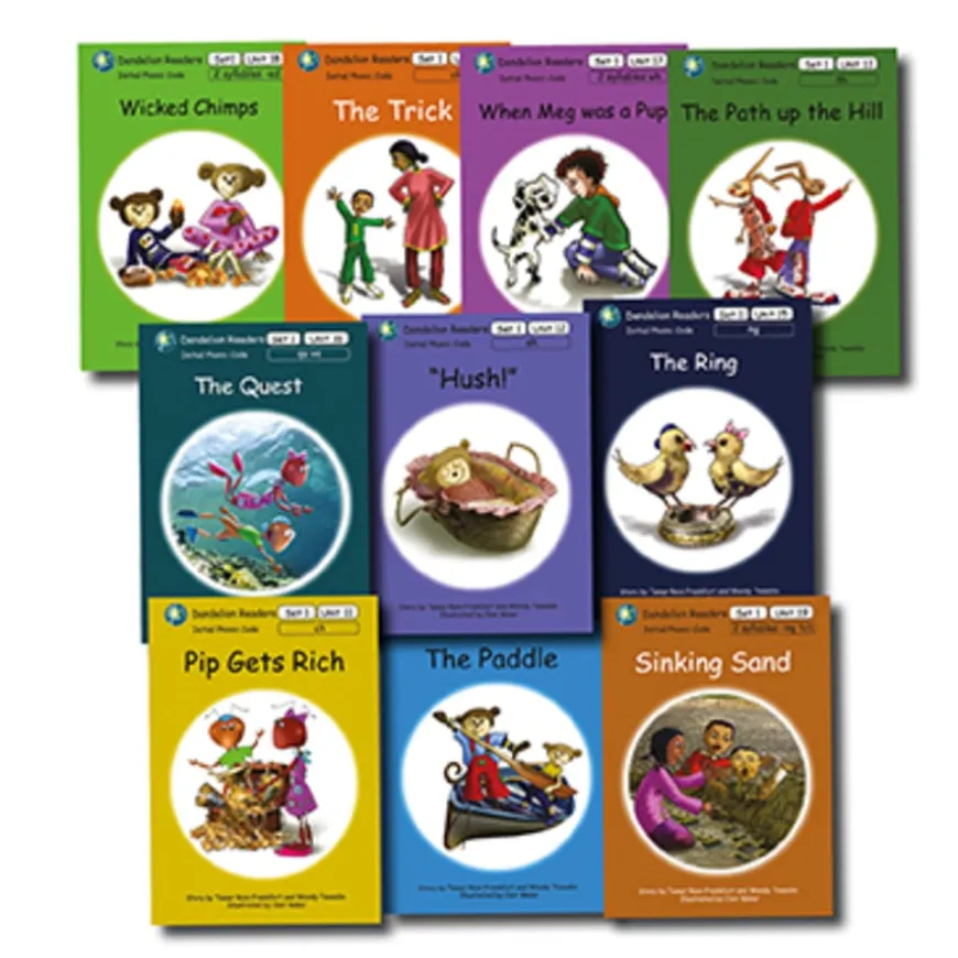 Dandelion Phonic Readers Decodable Book Packs