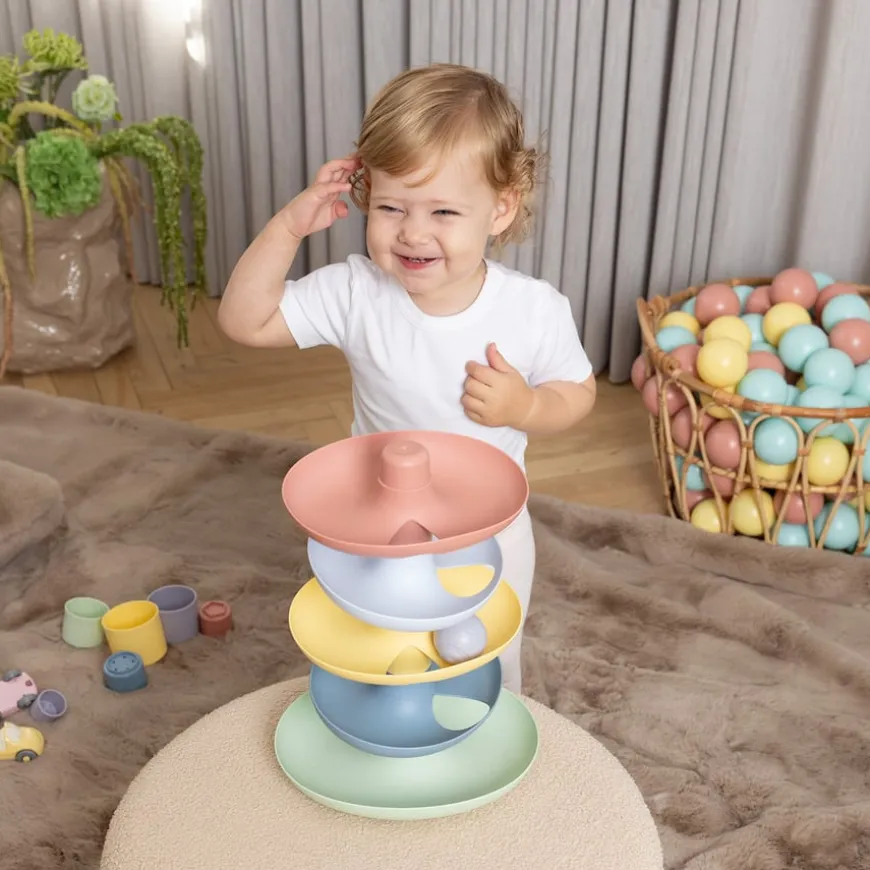 Dantoy Baby Ball Track 8pc
