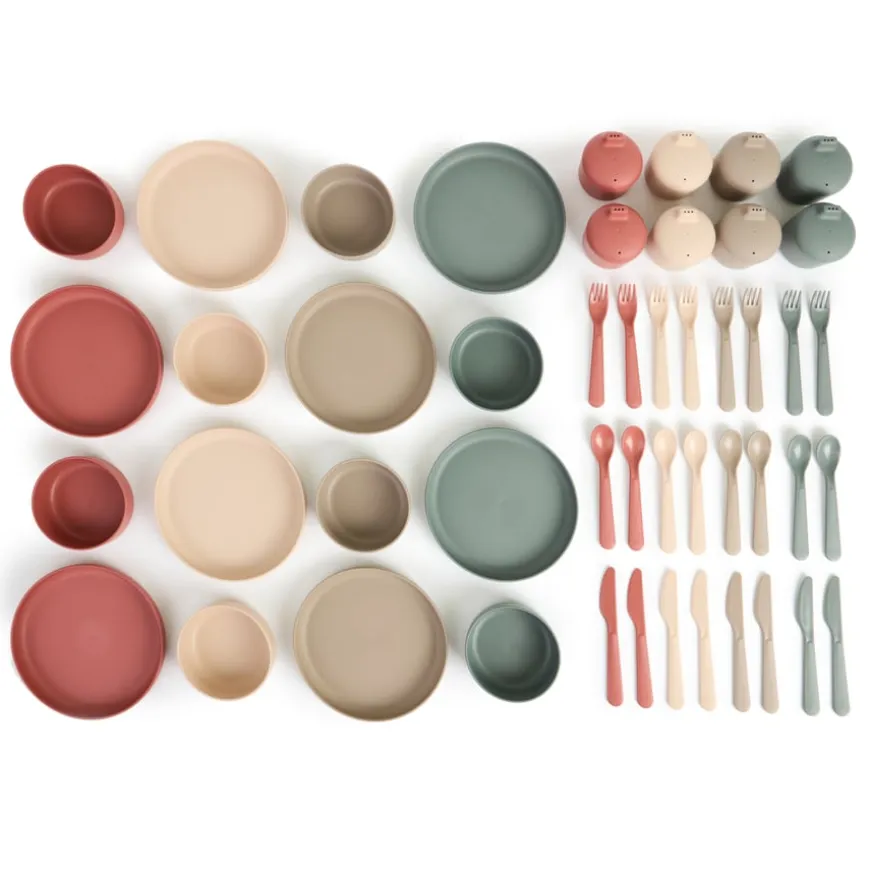Dantoy Biobased Meal Dining Set 56pc