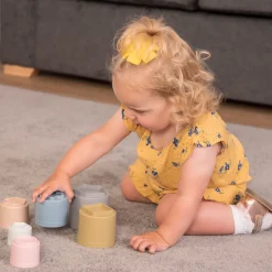 Dantoy Bio Plastic Baby Stacking Cups 7pk