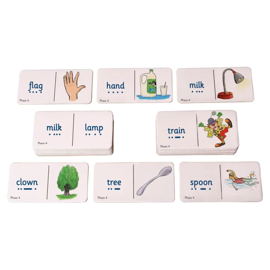 Decodable Word Dominoes Full Set Phases 2-5