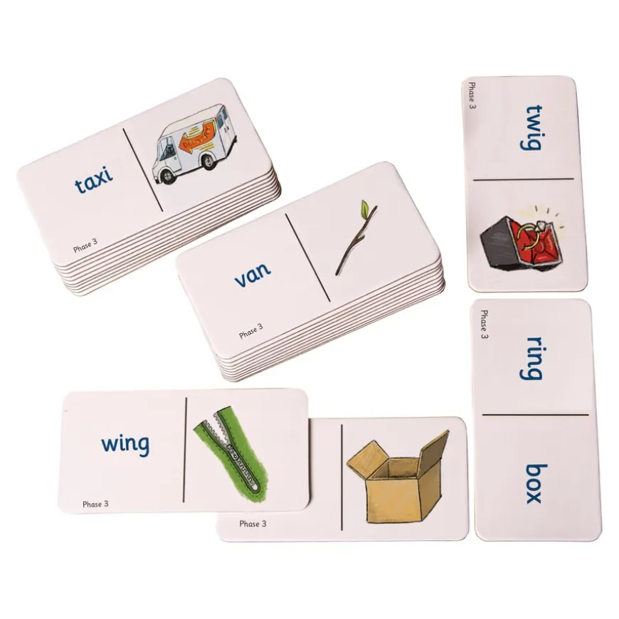 Decodable Word Dominoes Full Set Phases 2-5