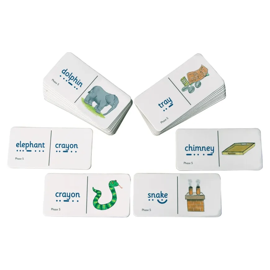 Decodable Word Dominoes Full Set Phases 2-5