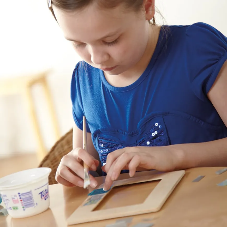Decorate Your Own Wooden Craft Photo Frames 12pk