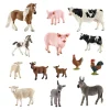 Detailed Parent and Babies Farm Animal Collection