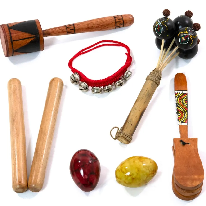 Djembe Drums and Shakers pack