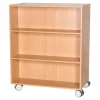 Double Sided Mobile Bookcase 1200mm(h)