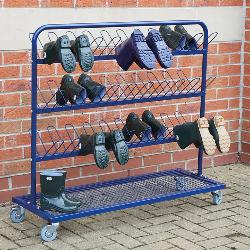 Double Sided Wellie Rack Stand