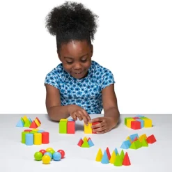 3D Wooden Shapes 32pcs