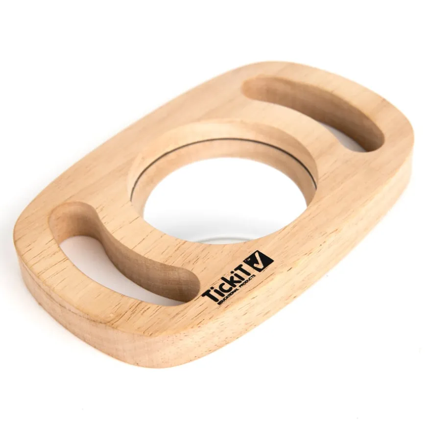 Easy Hold Wooden Framed Two Sided Mirror 4pk