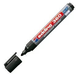 edding360 Board Marker - Black Bullet Tip