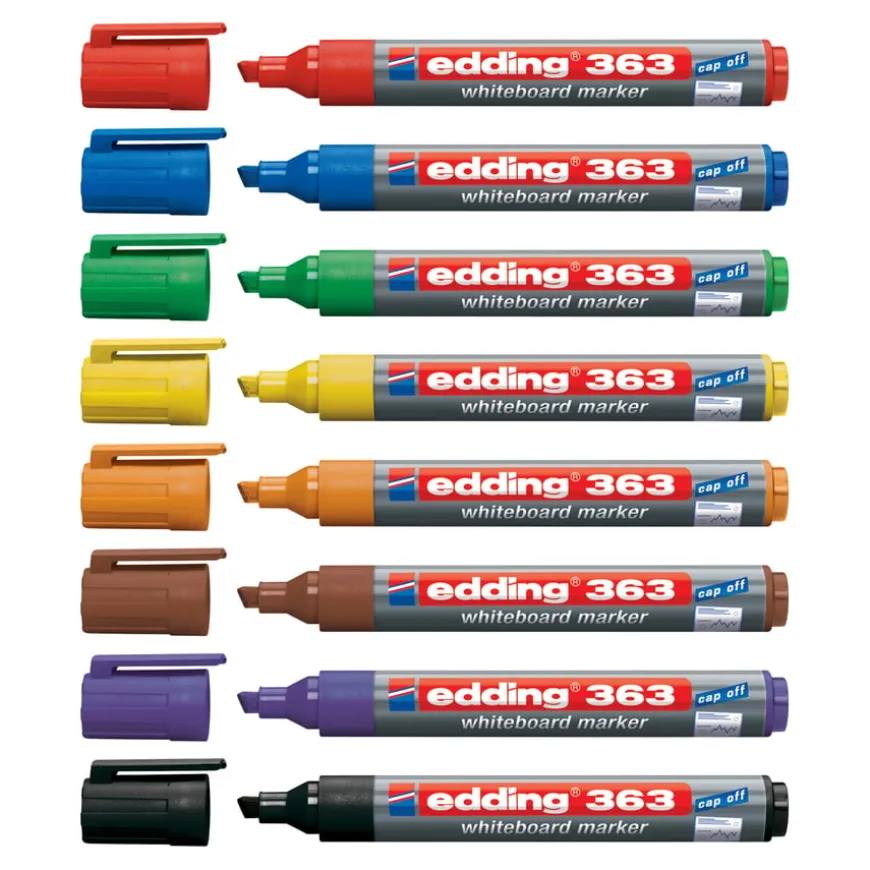 edding363 Board Marker - Chisel Tip 50pk