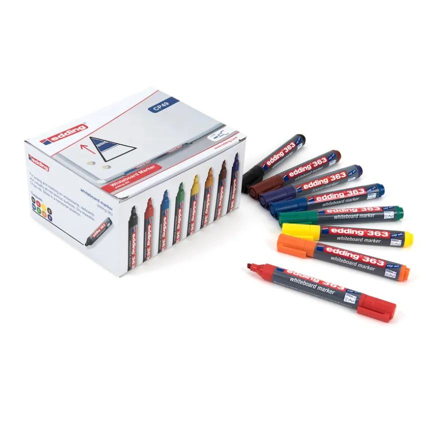 edding® 363 Whiteboard Markers 50pk