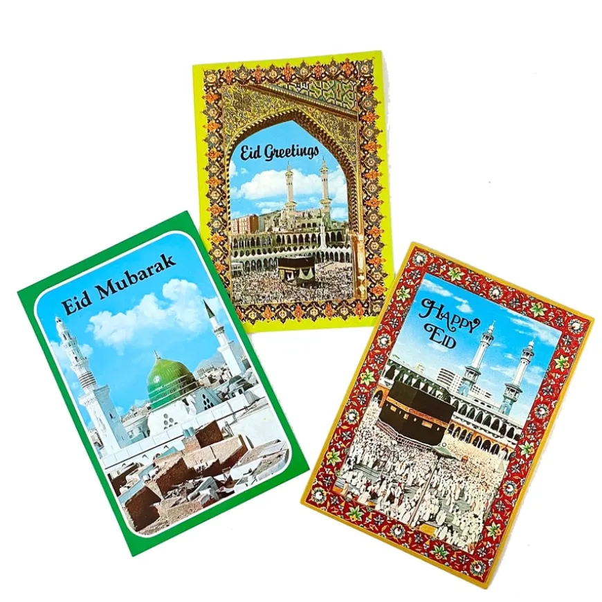 Eid Celebration Cards 3pk
