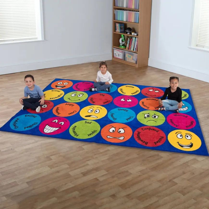 Emotions Interactive Classroom Carpet