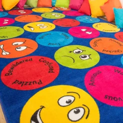 Emotions Interactive Classroom Carpet