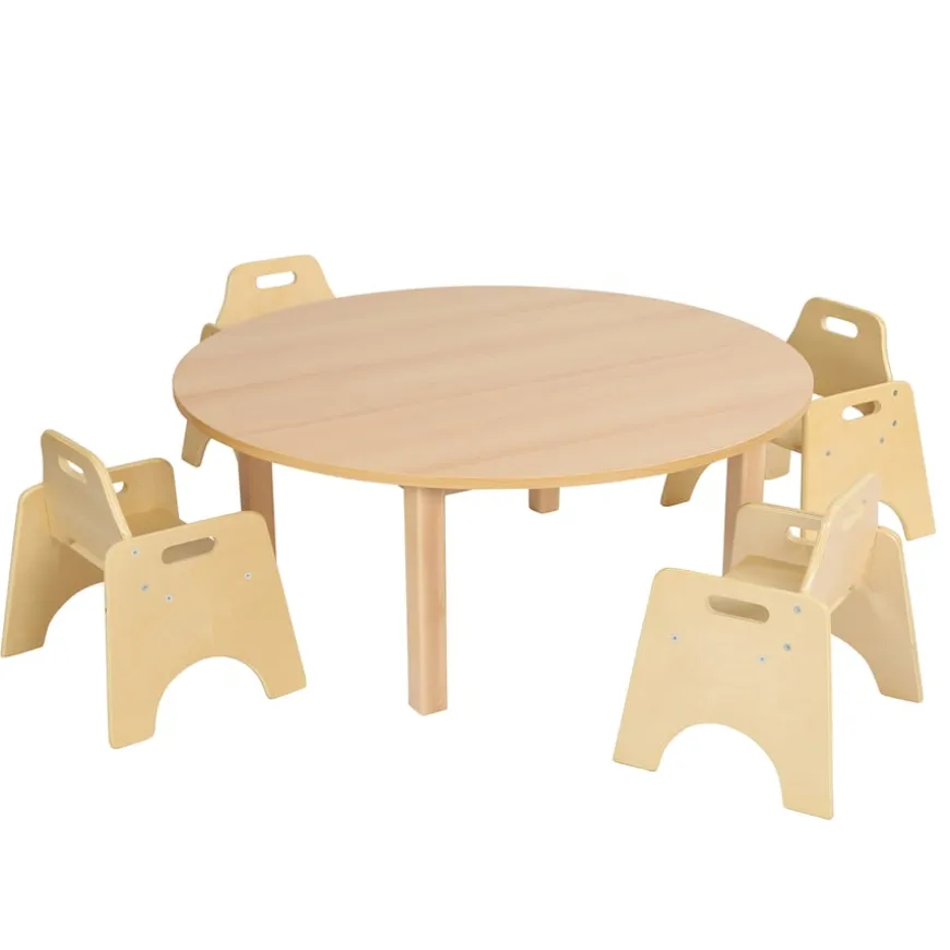 Essentials Beech Circular Table