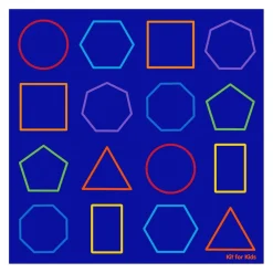Essentials Geometric Shapes Carpet 2m x 2m